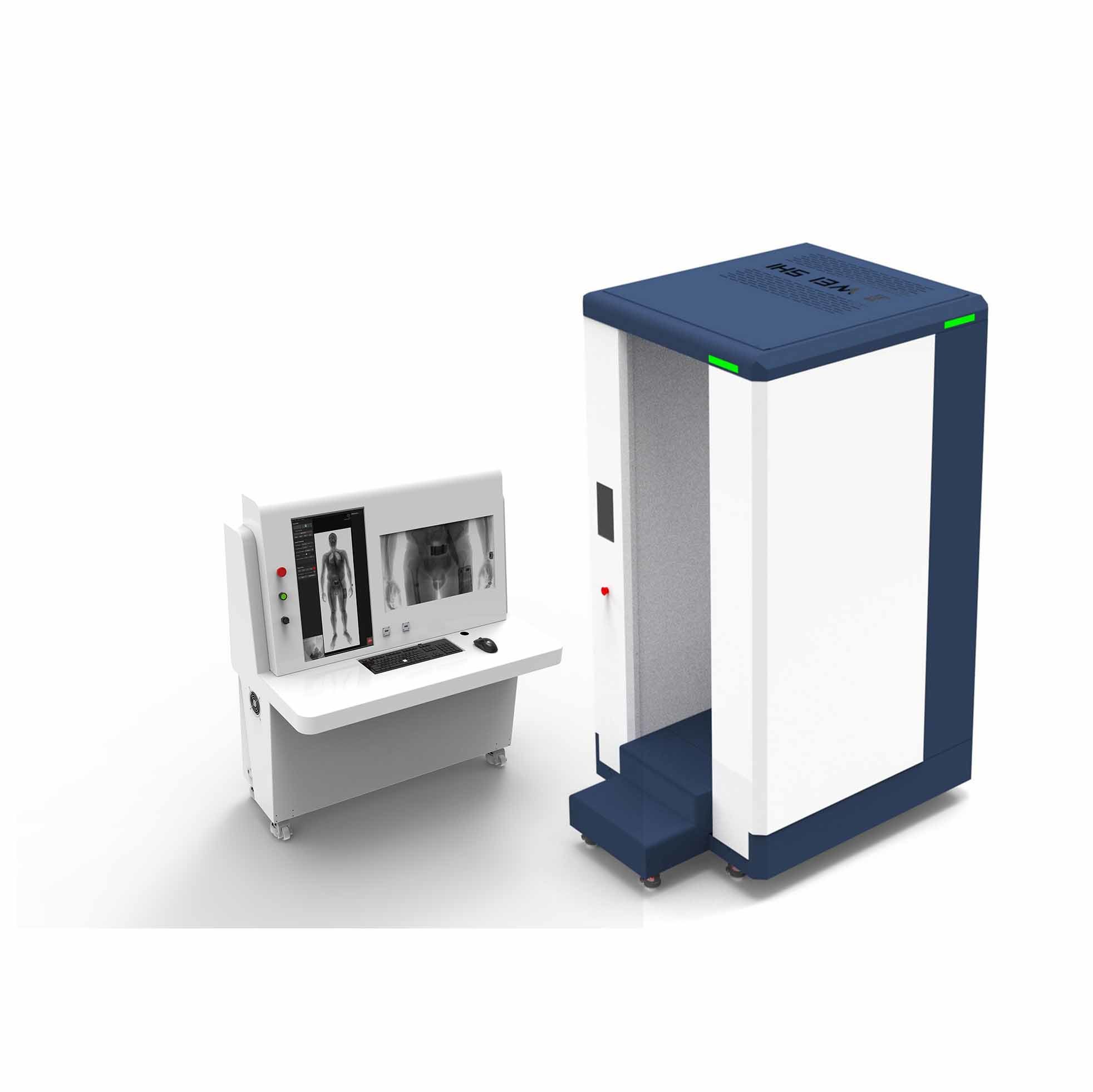 Dual View Security Body Scanner High Performance For Warehouse
