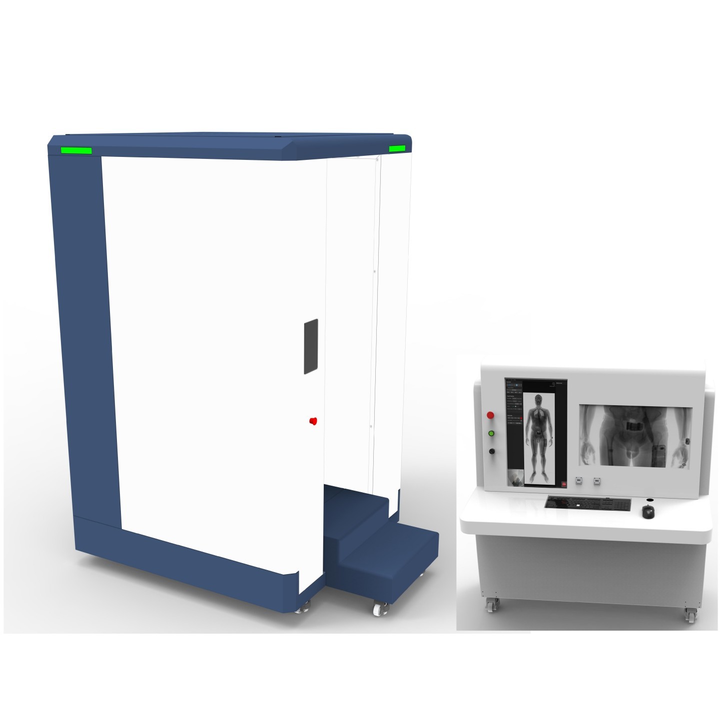 JWS-X10 Vertical Micro-dose X-ray Body Scanner