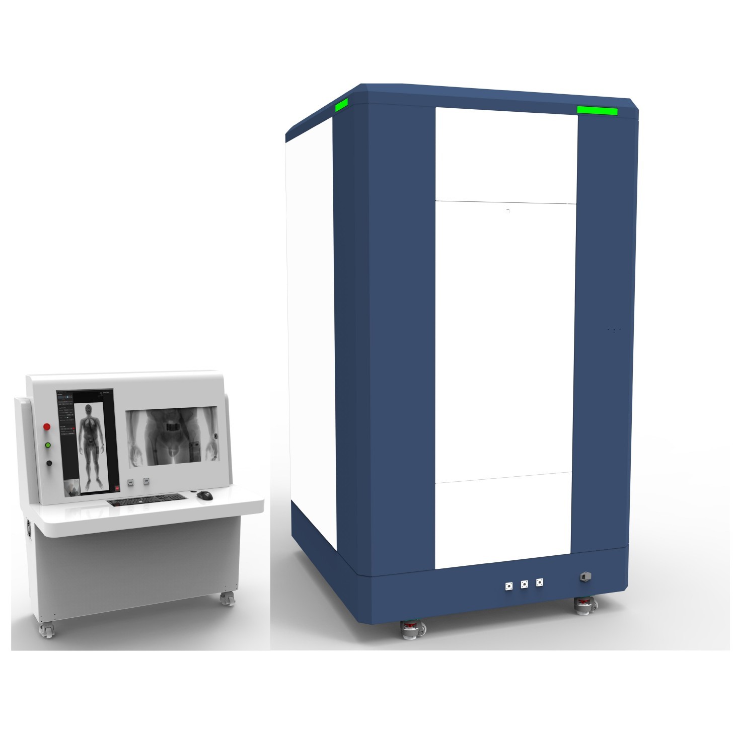 Scan Detection Machine Prison Customs Full Body Security Scanner Millimeter Wave Full Body Scanner