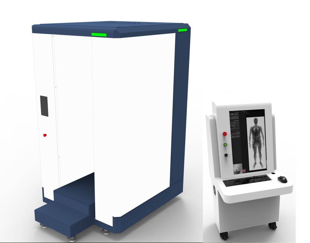 High Performance Millimeter Wave Body Scanner Simple Installation With ...