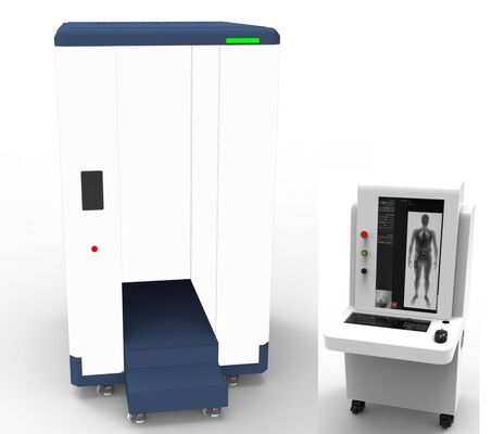 MMW Security Body Scanner with AI Detection & Temperature Check