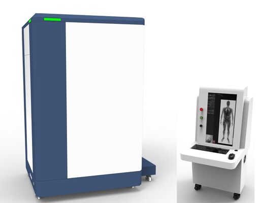 Security Body Scanner with AI Detection & Temperature Check