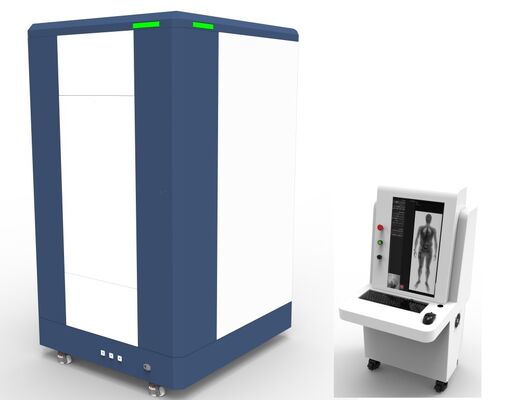 MMW Security Body Scanner with AI Detection & Temperature Check